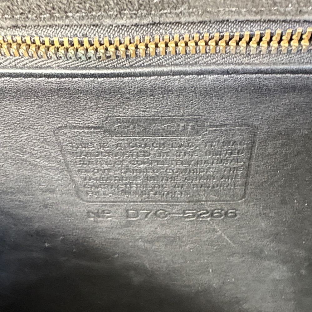 Vintage Coach Beekman 5266  Unisex 2 - Way Messenger/Laptop Bag - Picture 10 of 13
